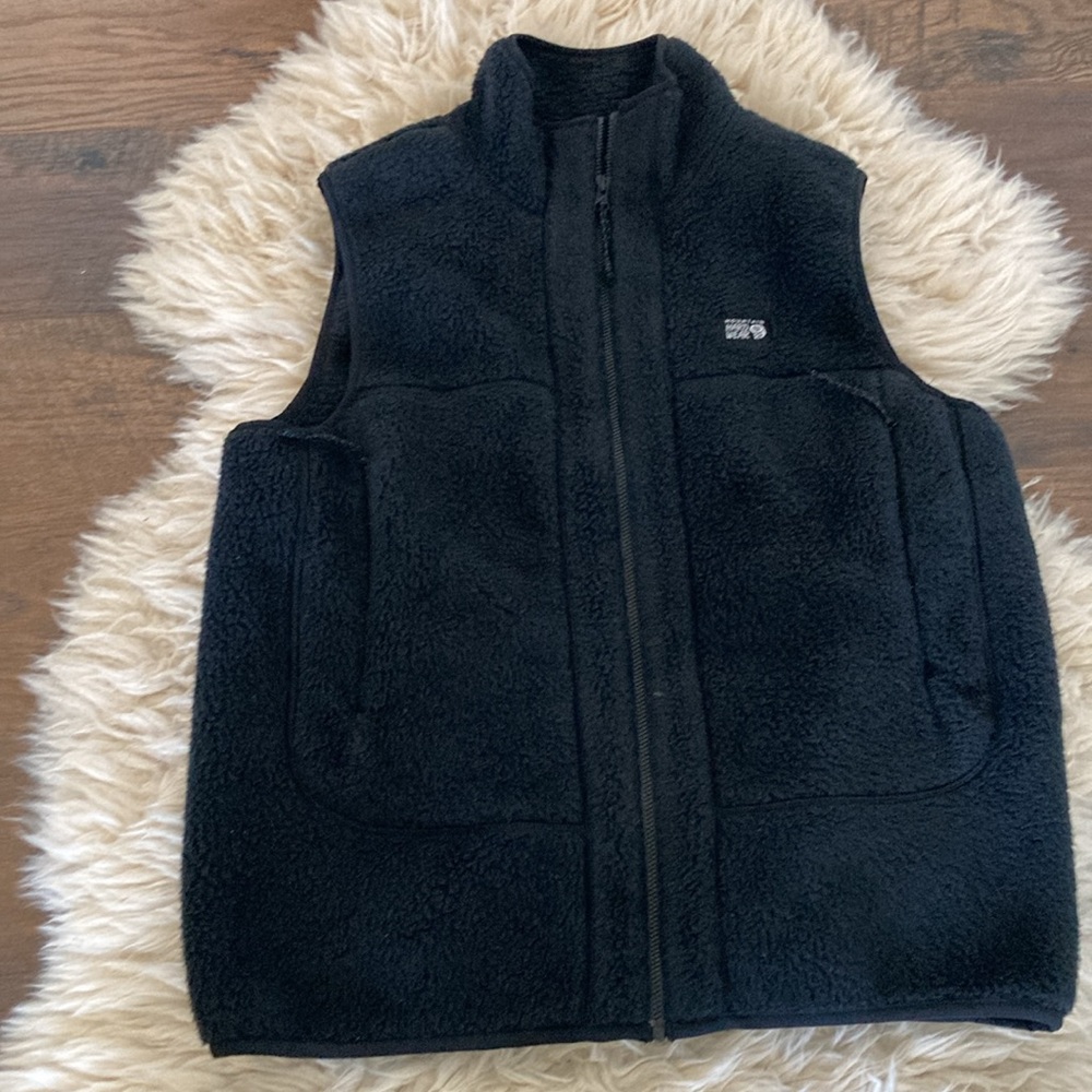 Mountain Hardwear Black Fleece Vest